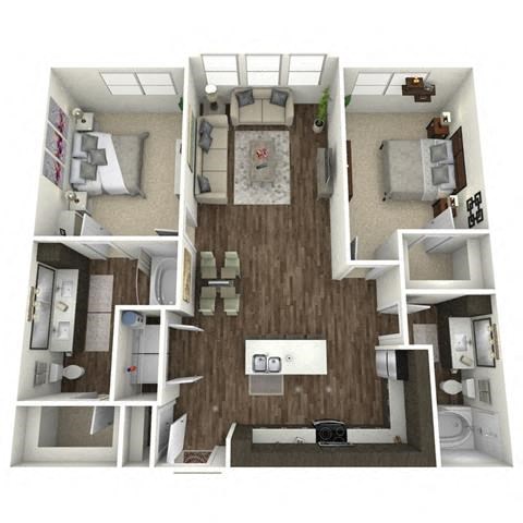 4674 Town Center Parkway 1-3 Beds Apartment for Rent - Photo Gallery 35